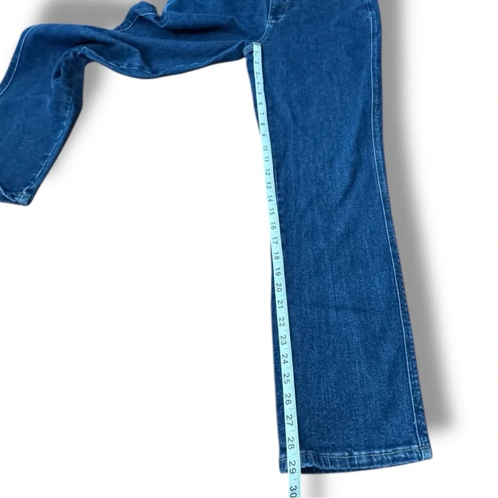 Judy Blue Straight Fit Blue Denim Jeans High Rise JB88575-DK Women’s Size 32 - Picture 7 of 14